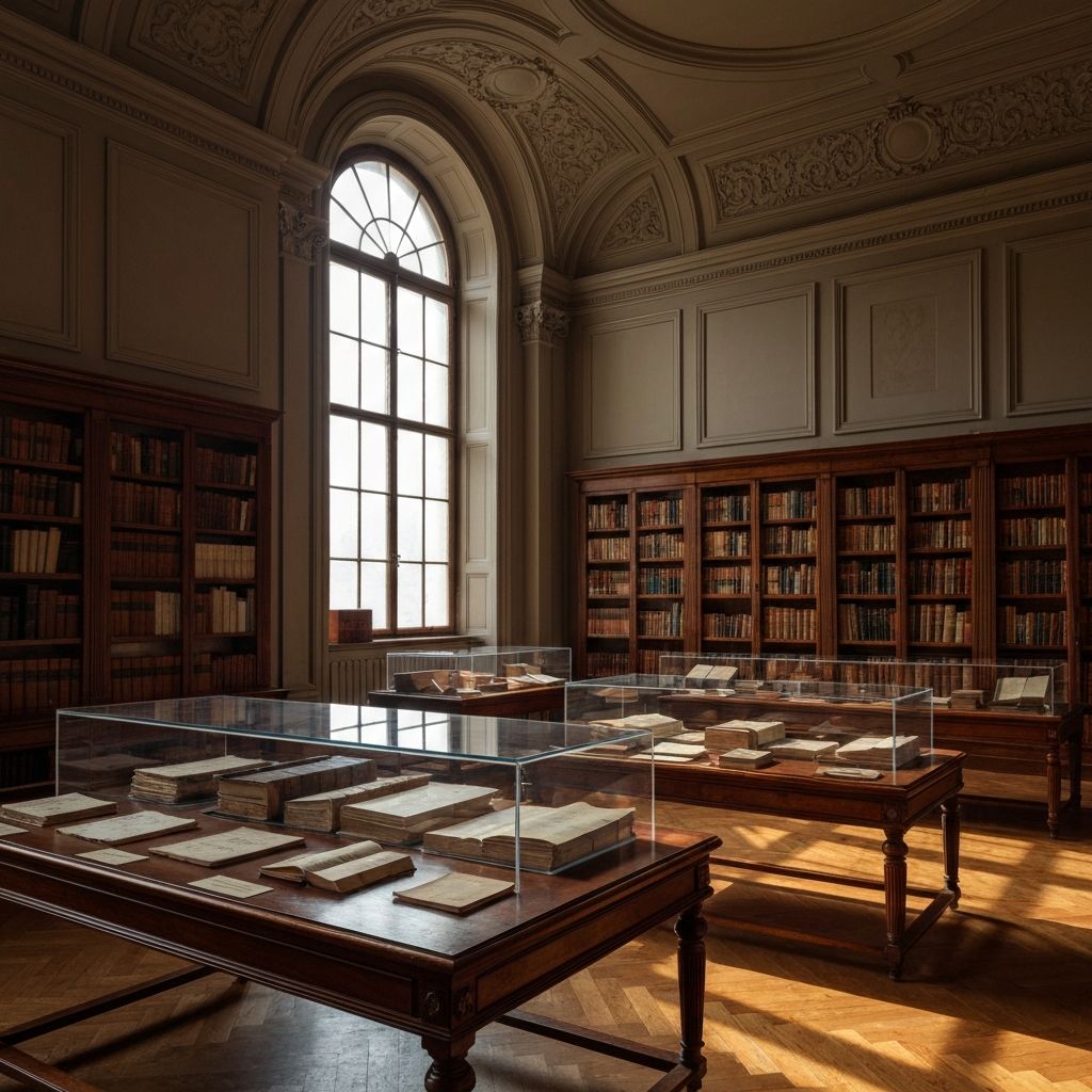 Historische Bücher und Dokumente über traditionelle Augenpraktiken und Wellness-Methoden